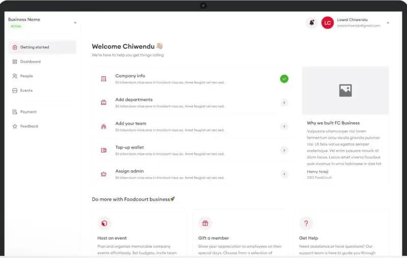 Why foodcourt business